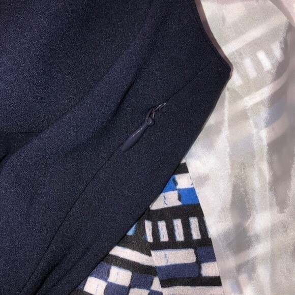 J Crew factory size 00 navy blue boho maxi dress - Picture 5 of 6